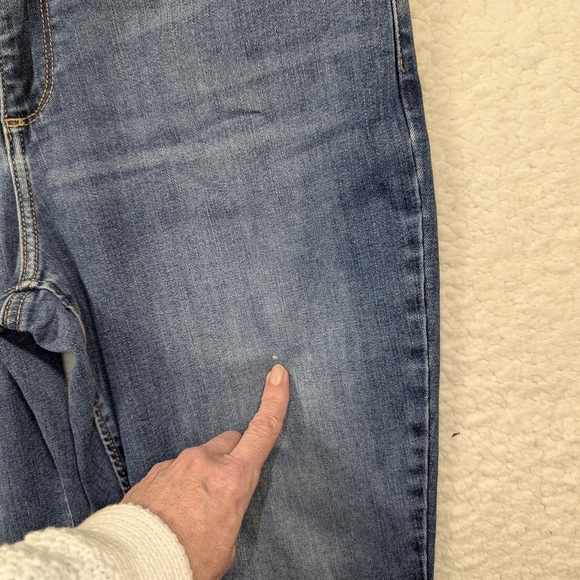 Lee Blue Straight Leg Jeans Timeless Fit - Picture 6 of 7